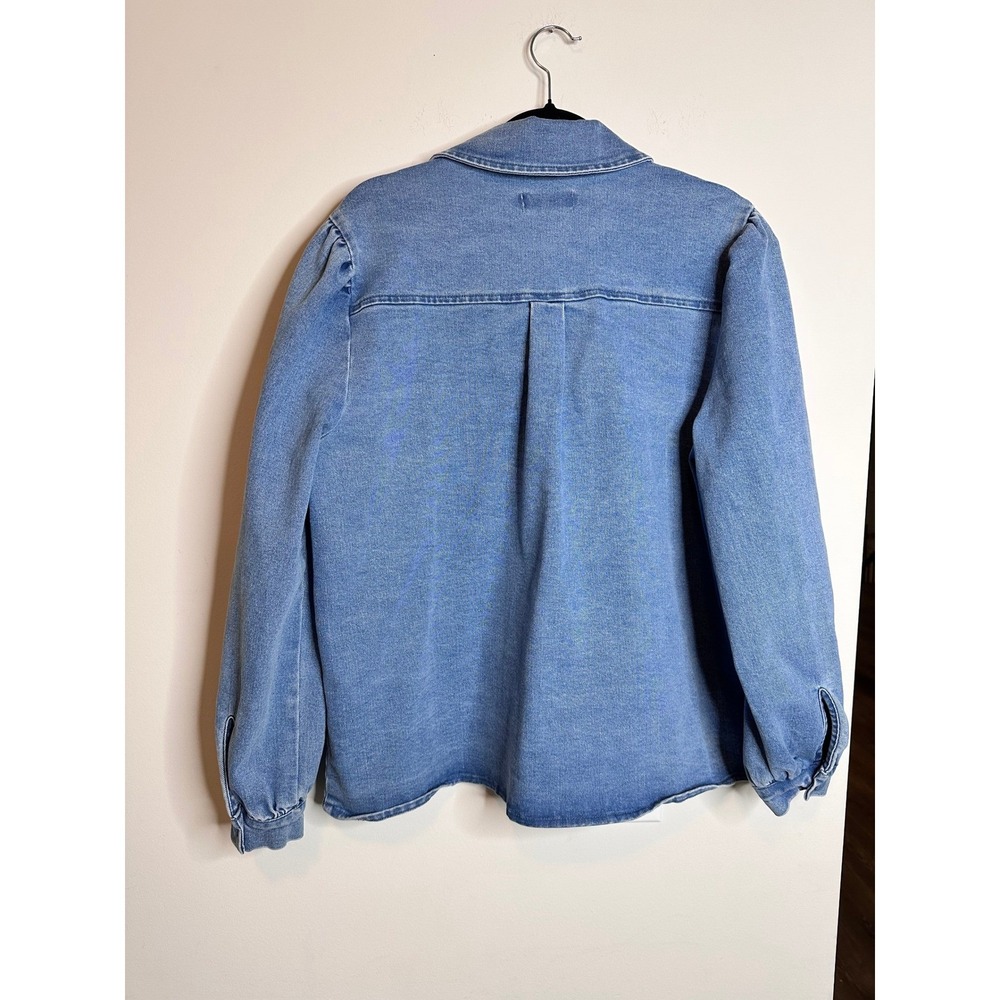 BAGATELLE COLLECTION NEW YORK Denim Shirt - Picture 3 of 5